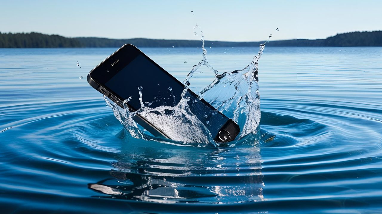 what to do if phone falls in water